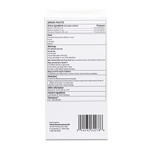 Globe (144 Packets) Triple Antibiotic Ointment 0.9g, Single Packet, First Aid Ointment Globe buy supplements canada
