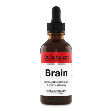 Dr. Schulze's Brain Formula 2 oz. - Vegan and Wild-Harvested | Stimulates Circulation and and Improved Mental Focus Dr. Schulze's buy supplements canada