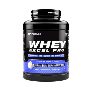 Out Angled Whey Excel Pro Whey Protein Powder Vanilla Flavour, 2kg, 66 Servings, High Protein Powder OUT ANGLED buy supplements canada