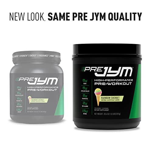 JYM Supplement Science Pre Jym Rainbow Sherbet, 30 Servings, Rainbow Sherbet JYM Supplement Science buy supplements canada