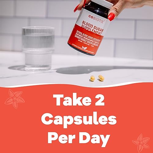 GOBIOTIX Blood Sugar Support - Cinnamon, Berberine and Selenium Capsules - Blood Sugar GOBIOTIX buy supplements canada