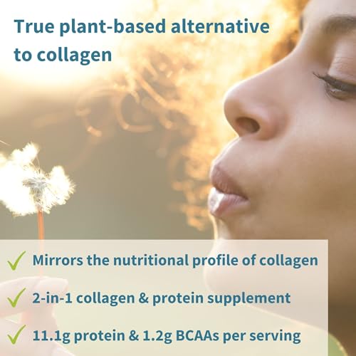 Vegan Collagen Powder, Plant-Based Peptide Protein Supplement with Glycine, 21 Amino Acids & Vitamin C, Complete Collagen Igennus Healthcare Nutrition buy supplements canada