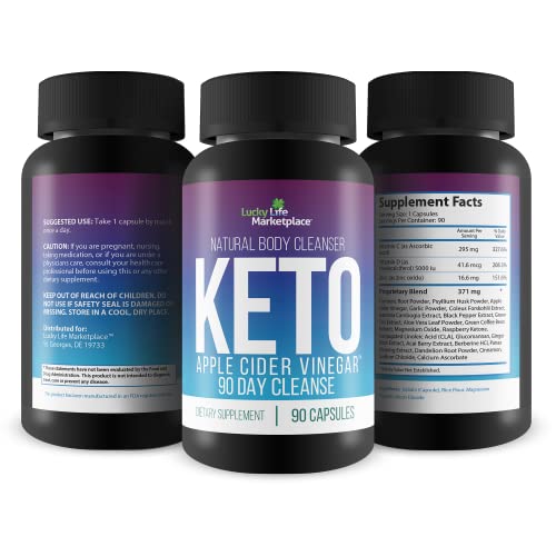 3X Keto Apple Cider Vinegar 90 Day Cleanse - Promote Health & Wellness - Flush Waste Generic buy supplements canada