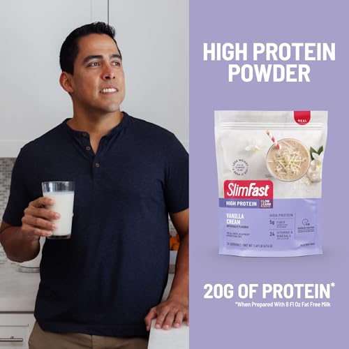 SlimFast High Protein Meal Replacement Powder, 26 Servings, Advanced Nutrition SlimFast buy supplements canada