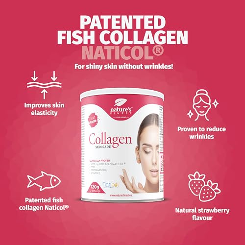 Nature's Finest by Nutrisslim Collagen Skincare | Fish Collagen Powder Naticol (5000mg) with MSM, Vitamin C, Ashwagandha Nature's Finest by Nutrisslim buy supplements canada
