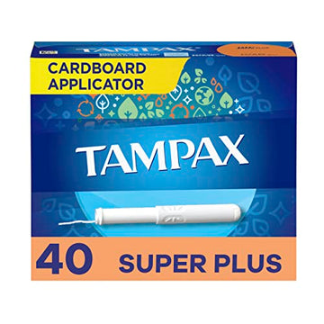 Tampax Tampons, Super Plus Absorbency, Cardboard Applicator, Leakgaurd Skirt, Unscented Tampax buy supplements canada
