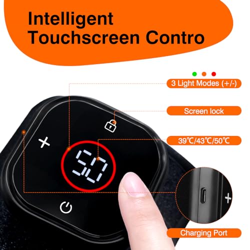Cordless Red Light Therapy for Knee, Infrared Light Therapy Devices for Knee Pain Relief, Meniscus Injury agiogio buy supplements canada
