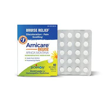 Boiron Arnicare Bruise for Relief of Pain or Swelling from Injuries, and Discoloration of Bruises - 60 Tablets Boiron buy supplements canada
