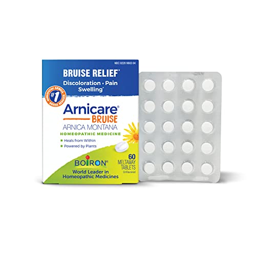 Boiron Arnicare Bruise for Relief of Pain or Swelling from Injuries, and Discoloration of Bruises - 60 Tablets Boiron buy supplements canada