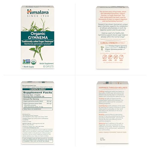 Himalaya Organic Gymnema Herbal Supplement for Weight Management, USDA Certified Himalaya buy supplements canada