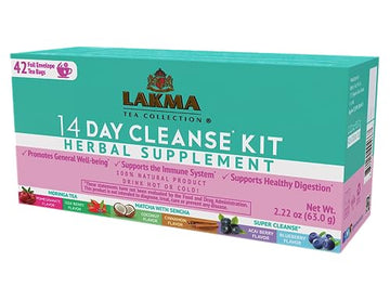 Lakma 14 Day Cleanse Kit Green Tea - 42 Tea Bags HYLEYS buy supplements canada