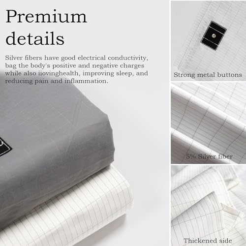 Grounding Sheet, Grounding Mat for Bed with Grounding Cord, Reduce Painful, Inflammation XINHUSU buy supplements canada