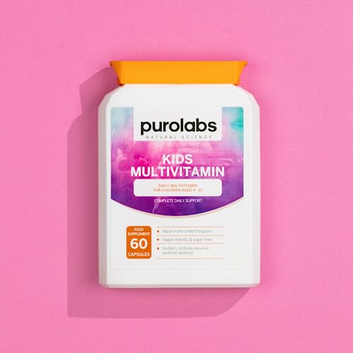 Kids Vitamins - Multivitamin for Kids with Calcium, Zinc, Iron, Vitamin C, B12, D3 and More Purolabs buy supplements canada