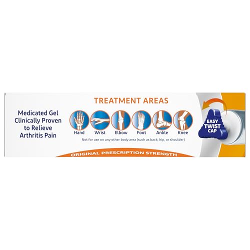 Voltaren Arthritis Pain Gel for Powerful Topical Arthritis Pain Relief with Diclofenac - NEW Easy Open Cap - 100 g x 2 Voltaren buy supplements canada
