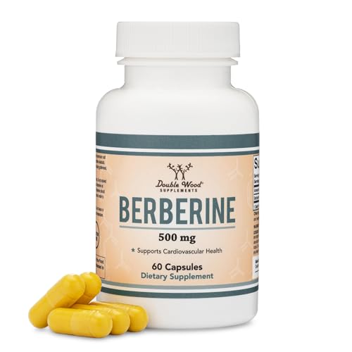 Berberine Supplement 500mg, 60 Capsules (Third Party Tested, Manufactured in The USA Double Wood Supplements buy supplements canada