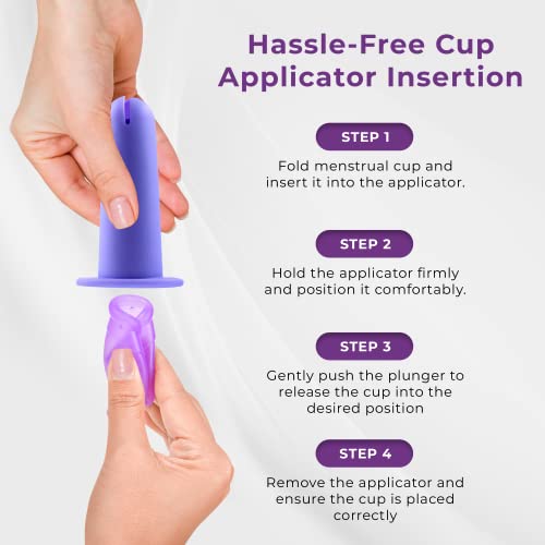 Ecoblossom Complete Menstrual Cup Kit - Small & Large Reusable Period Cups, Silicone Sterilizer EcoBlossom buy supplements canada
