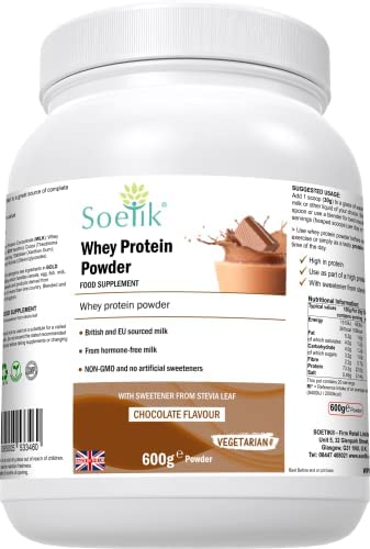 Soetik Whey Protein Powder (Chocolate Flavour) 600g Soetik buy supplements canada