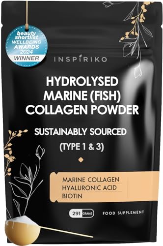 Marine Collagen Powder for Women - Marine Collagen with Hyaluronic Acid, Vitamin C Inspiriko buy supplements canada