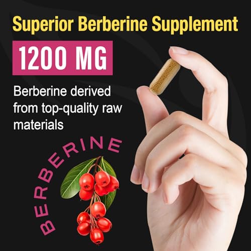 Berberine Supplement 1200mg Berberine HCL - High Bioavailability Microbeadlet Complex Canarata buy supplements canada