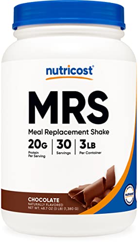 Nutricost Meal Replacement Shake Powder (Chocolate), 30 Servings - Protein, Non-GMO Nutricost buy supplements canada