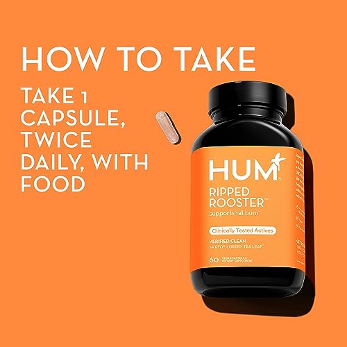 HUM Ripped Rooster - Natural Green Tea Supplement to Boost Metabolism, Control Cravings HUM buy supplements canada