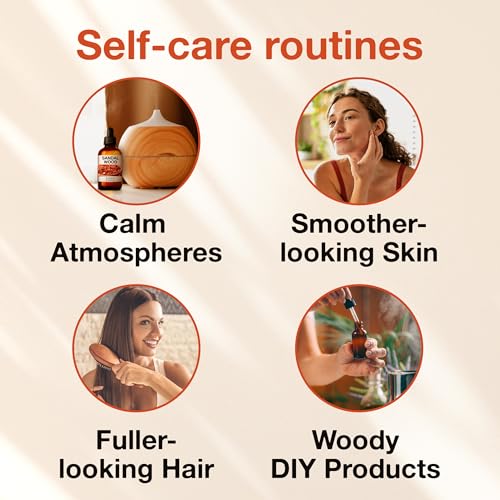 Kukka Sandalwood Essential Oils for Diffuser - 100% Natural Sandalwood Oil - Sandalwood Essential Oil KUKKA essential oils buy supplements canada