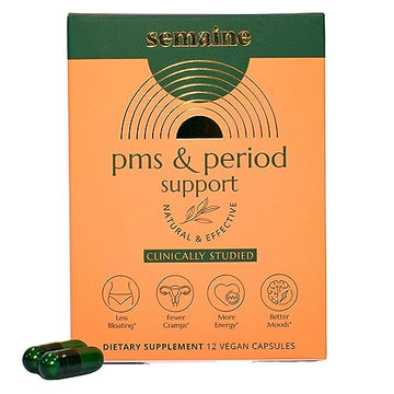 PMS & Period Relief - Menstrual Cramp Relief: No More Period Cramps, Mood Swings, or Bloating Semaine buy supplements canada