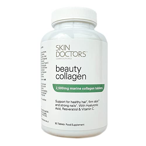 Skin Doctors Collagen Tablets | 2500mg | Hydrolysed Marine Collagen | Hyaluronic Acid Skin Doctors buy supplements canada