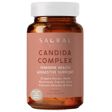 SACRALMOON Candida Cleanse - 8 Cleansing Ingredients for Digestive Support and Feminine Care SACRALMOON buy supplements canada