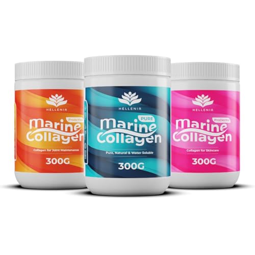 Pure Hydrolysed Marine Collagen Powder 300g | Berry Flavour | Type 1 and 3 Hellenia buy supplements canada