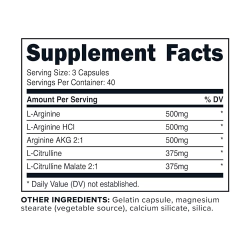 Primaforce Nitric Oxide Booster (2,250mg, 120 Capsules) - 40 Servings of Our High Potency Primaforce buy supplements canada