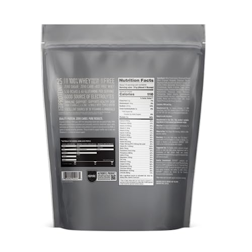 Isopure Protein Powder, Zero Carb Whey Isolate, Gluten Free, Lactose Free, 25g Protein Isopure buy supplements canada