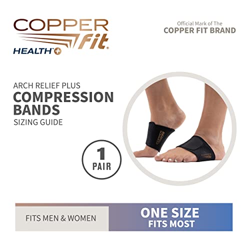 Copper Fit CFACBP Health Unisex Arch Relief Plus with Built-In Orthotic Copper Fit buy supplements canada
