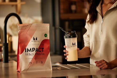 Myprotein Impact Whey Protein Blend, Vanilla, 2.2 lbs (40 Servings) Myprotein buy supplements canada