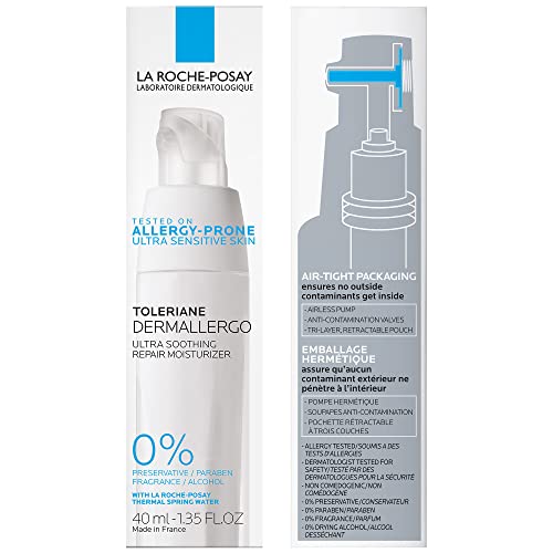 La Roche-Posay Toleriane Dermallergo Ultra Soothing Repair Face Moisturizer for Sensitive Skin, Gentle Moisturizing Face La Roche-Posay buy supplements canada