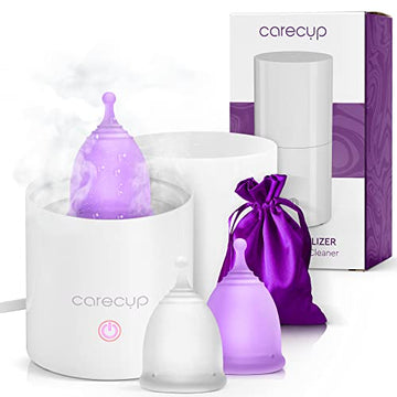Carecup Menstrual Cup Sterilizer - Modern Menstrual Cup Cleaner Unscented Sanitizer - 2-Minute Carecup buy supplements canada