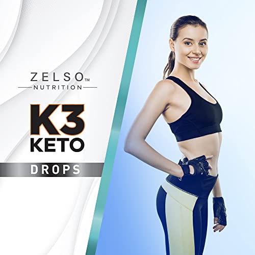 (3 Pack) K3 Keto Drops for Weight Loss - Fat Burner & Metabolism Booster | Advanced Keto ZELSO buy supplements canada