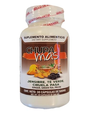 Lenico Comercializadora ChupaMas 60 Capsules Ginger, Green Tea, Prune, Artichoke Lenico Comercializadora buy supplements canada