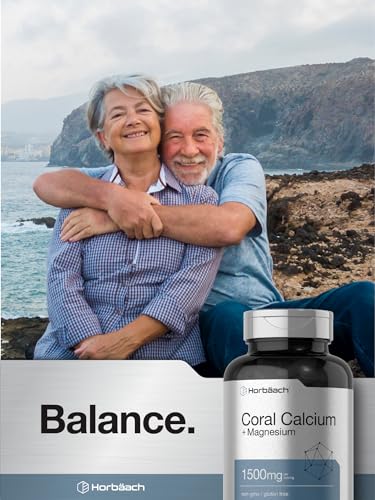 Coral Calcium 1500mg 150 Capsules | Plus Magnesium | Non-GMO, Gluten Free Supplement Horbäach buy supplements canada