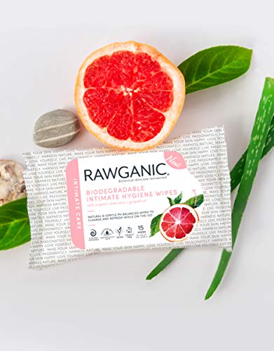 RAWGANIC Gentle Organic Intimate Hygiene Feminine Wipes, Hypoallergenic, Alcohol Free Rawganic buy supplements canada