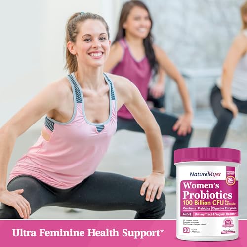 NatureMyst Women’s Probiotics 100 Billion, 20 Targeted Strains with Organic Cranberry NatureMyst buy supplements canada
