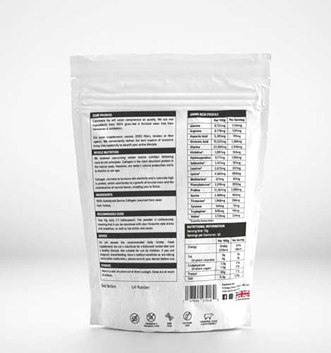 Carnivore Go Grass Fed Bovine Collagen Powder - 400g Hydrolysed Type 1 & 3 Carnivore Go buy supplements canada