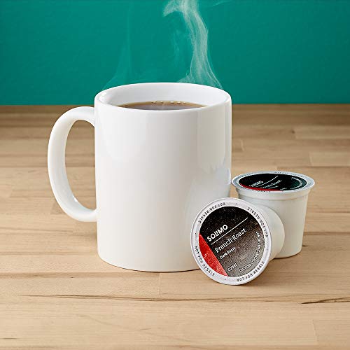 Amazon Brand - Solimo Coffee Pods, Assorted pack (French, Dark, Colombian) Solimo buy supplements canada