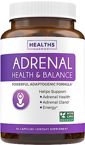 Adrenal Support & Cortisol Manager (Non-GMO) Powerful Adrenal Health with L-Tyrosine Healths Harmony buy supplements canada