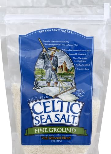 Celtic Sea Salt, Fine Ground, 8 Ounce, 0.5 Pound (Pack of 1) Celtic Sea Salt buy supplements canada