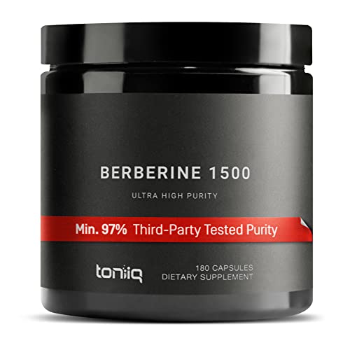 Toniiq Ultra High Strength Berberine 1500mg from The Himalayas Berberine Supplement Toniiq buy supplements canada
