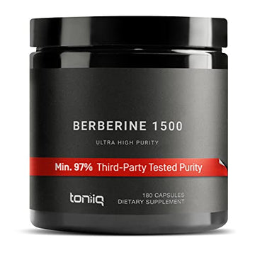 Toniiq Ultra High Strength Berberine 1500mg from The Himalayas Berberine Supplement Toniiq buy supplements canada