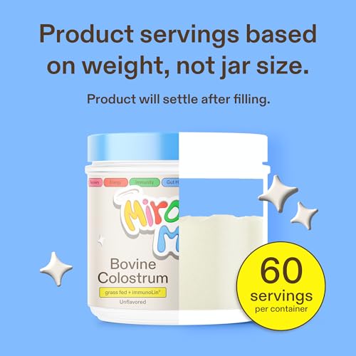 Colostrum Supplement for Gut Health, Hair Growth, Beauty and Immune Support Miracle Moo buy supplements canada