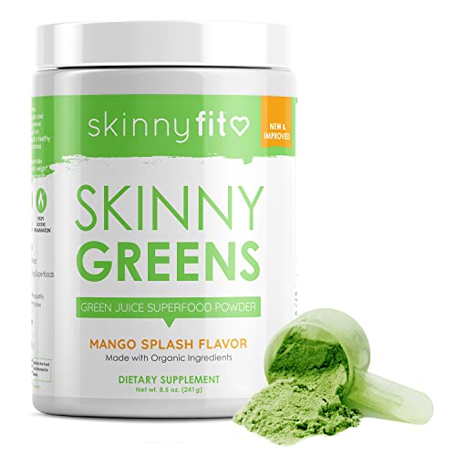 SkinnyFit Mango Splash Skinny Greens, Green Juice Superfood Powder, Natural Energy SkinnyFit buy supplements canada