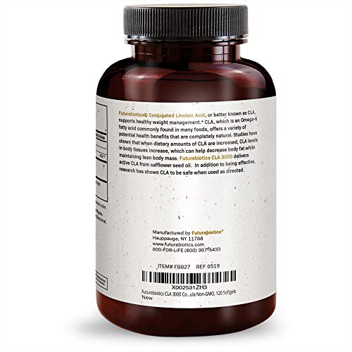 Futurebiotics CLA 3000 Extra High Potency - Non-Stimulating Conjugated Linoleic Acid Futurebiotics buy supplements canada